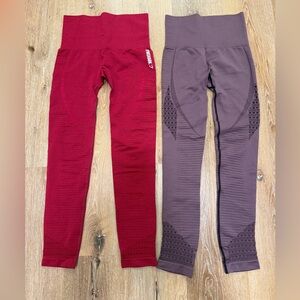 Gymshark leggings workout tights. Work out gear. Size small.